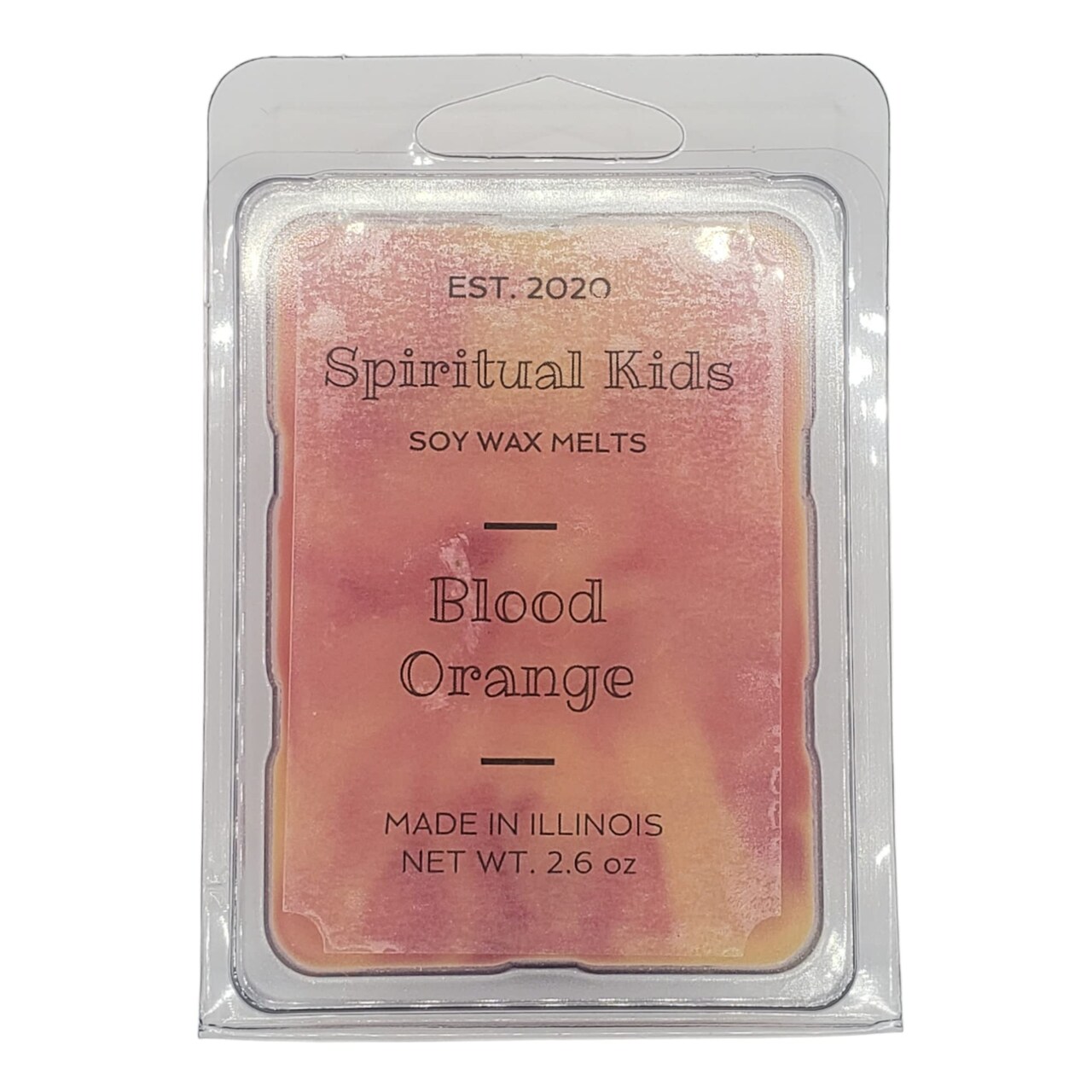 Blood Orange Soy Wax Melts 1 Pack 2.6oz 6 cubes Hand Poured with Fragrant/Essential Oils! | Citrus Wax Melts | Birthday Gift | Christmas Gift